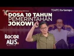 Nilai Rocky Gerung untuk 10 Tahun Jokowi: Dinasti Politik dan Warisan Beban untuk Prabowo Subianto