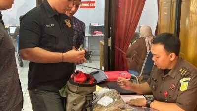 Kejaksaan Negeri Bengkulu Resmi Tahan Tersangka SA, Pengedar Ganja