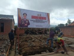 Polda Bengkulu Kembali Gelar Bedah Rumah di Rejang Lebong