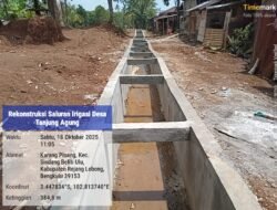 BPBD dan Konsultan Kawal Proyek Irigasi Tanjung Agung–Karang Pinang