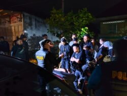 Cegah Aksi 3C dan Knalpot Brong, Polsek Selupu Rejang Gelar Patroli Malam