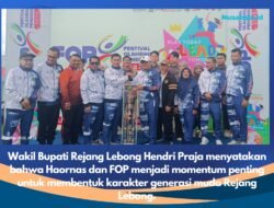 Wabub Rejang Lebong Buka Gebyar Haornas dan FOP 2025
