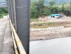 Proyek Rekonstruksi Jembatan Air Musi di Dusun Sawah Dikebut, Pekerjaan Sudah Lampaui 45 Persen