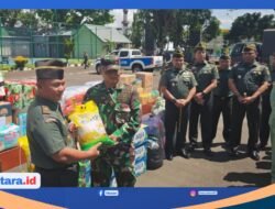 Korem 041/Gamas Kirim Bantuan untuk Korban Bencana di Wilayah Kodam XX/TIB