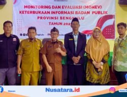 Komisi Informasi Beri Catatan Kritis, Kominfotik Bengkulu Diminta Benahi Keterbukaan Informasi