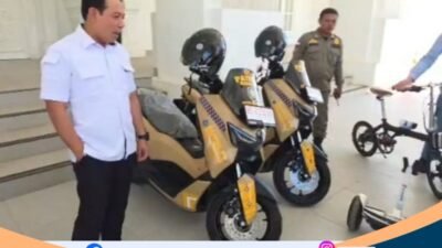 Armada Patroli Satpol PP Kota Bengkulu Bertambah, Wali Kota Lakukan Uji Coba Langsung