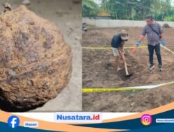 Warga Temukan Benda Diduga Peluru Mortir, Brimob Amankan dan Ledakkan di Lokasi