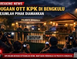 Kabar Dugaan OTT KPK di Bengkulu Beredar, Sejumlah Pihak Disebut Diamankan