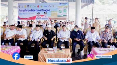 Bantuan Pangan Disalurkan di Rejang Lebong, 37 Ribu Warga Tersasar