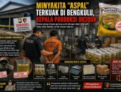 Minyakita “Aspal” Terkuak di Bengkulu, Kepala Produksi Diciduk