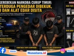 Dua Terduga Pengedar Narkoba Dibekuk Polisi Rejang Lebong 