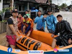BPBD Lebong Evakuasi Warga, Banjir dan Longsor Lumpuhkan Sejumlah Wilayah