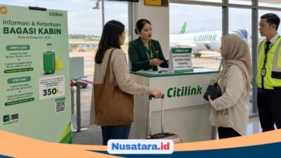 Tas Make Up Rp350 Ribu, Citilink Sebut Penumpang Kelebihan Bagasi Kabin