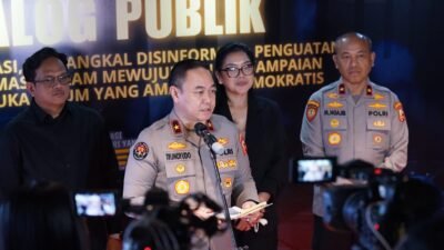 Kawal Aspirasi, Tangkal Disinformasi, Polri Dorong Ruang Demokrasi Tetap Aman melalui Dialog Publik