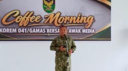 565 Titik KDKMP Rampung, Danrem 041/Gamas Tegaskan Verifikasi Sebelum Beroperasi